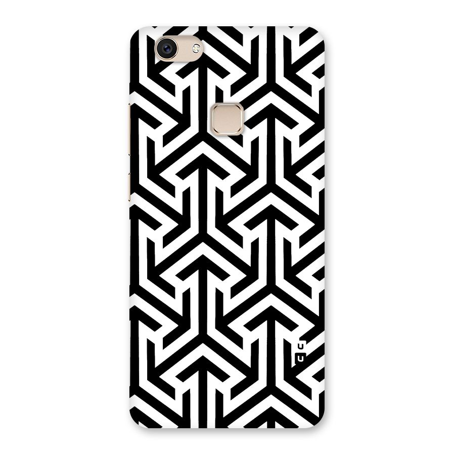 Abstract Triple Arrows Back Case for Vivo V7