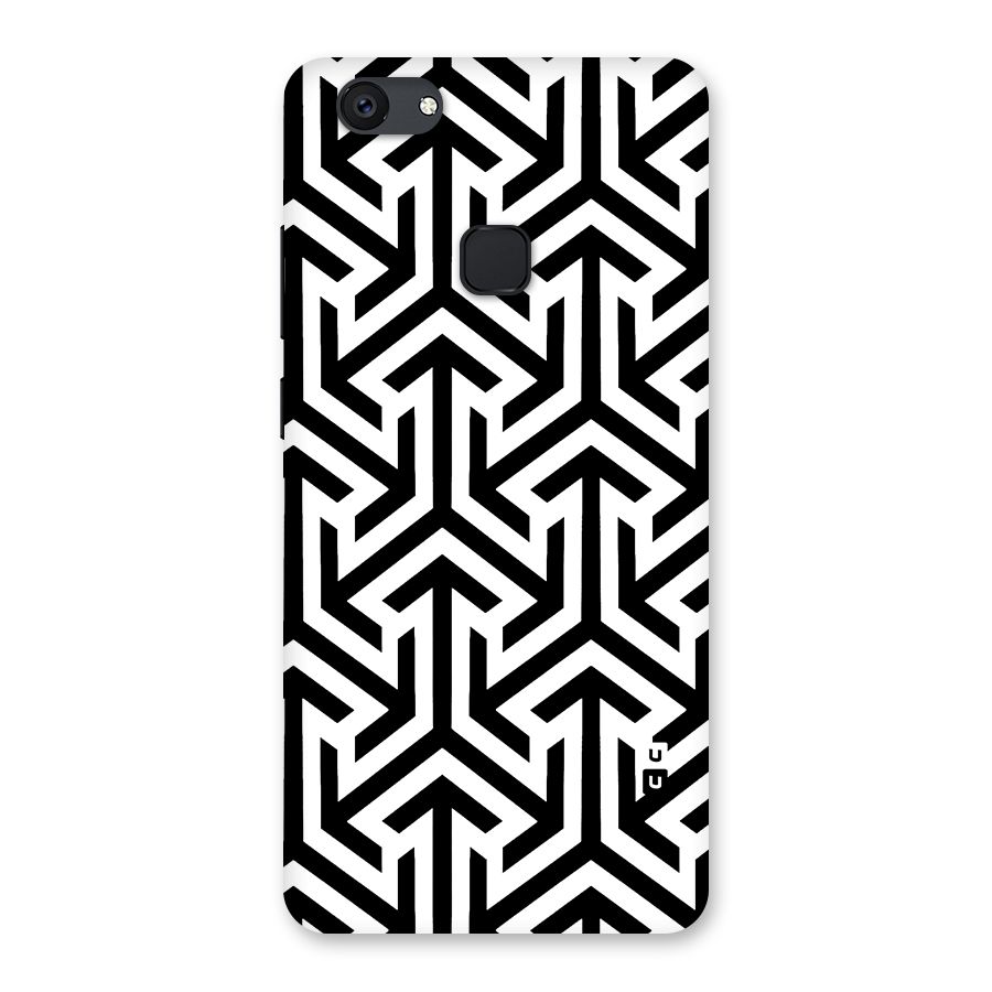 Abstract Triple Arrows Back Case for Vivo V7 Plus