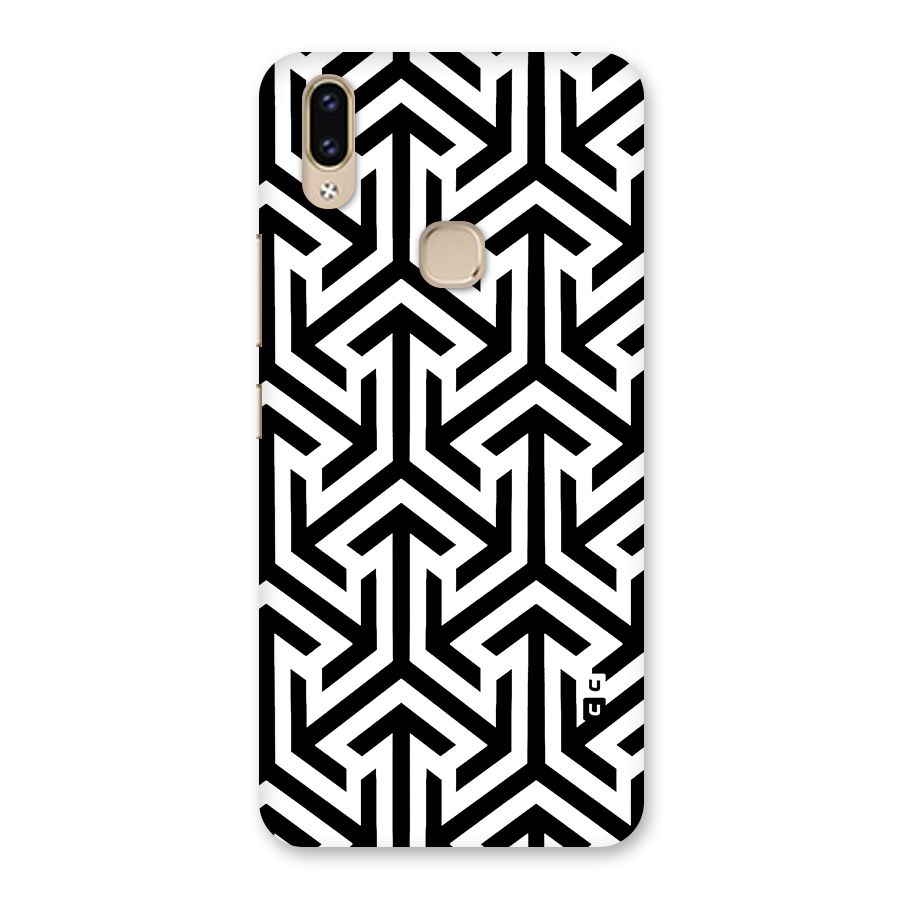 Abstract Triple Arrows Back Case for Vivo V9 Youth