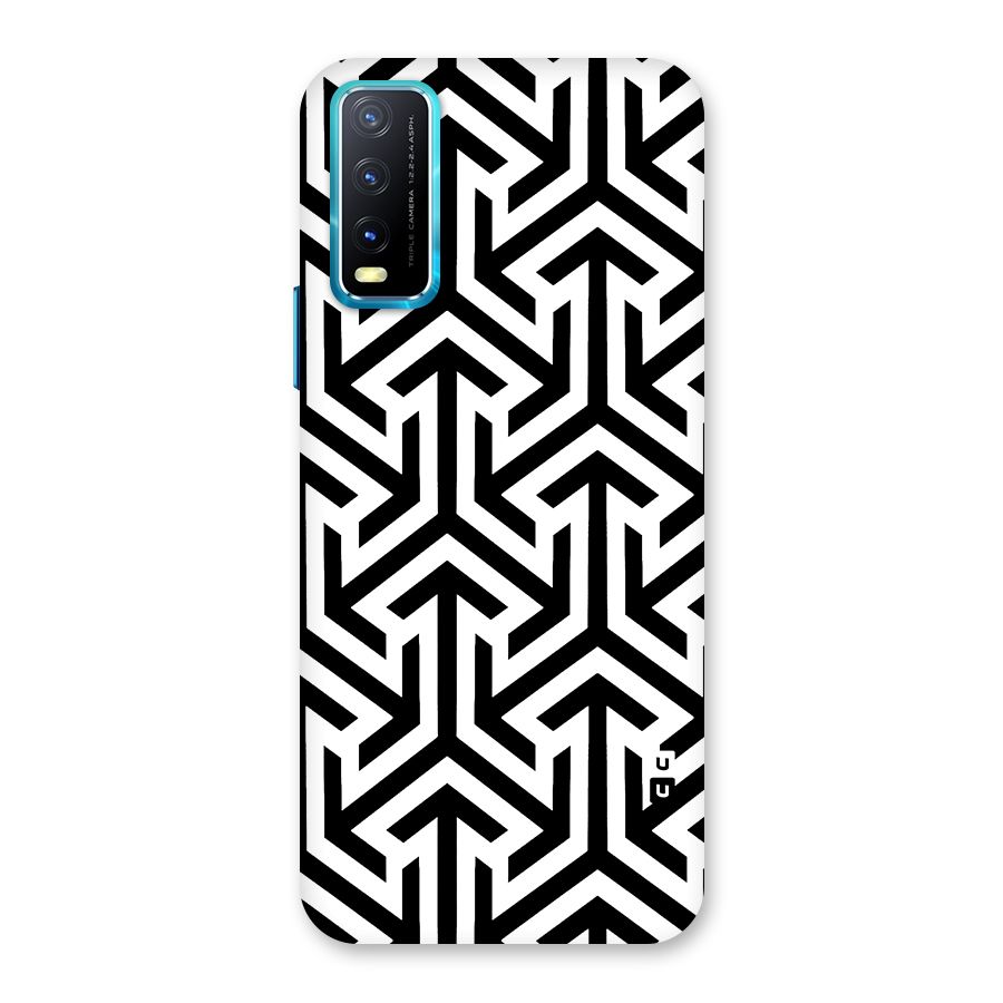Abstract Triple Arrows Back Case for Vivo Y20