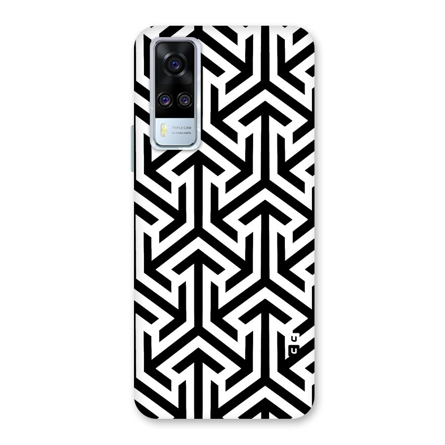 Abstract Triple Arrows Back Case for Vivo Y31