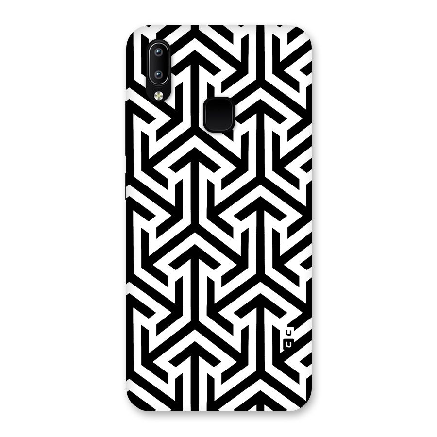 Abstract Triple Arrows Back Case for Vivo Y93
