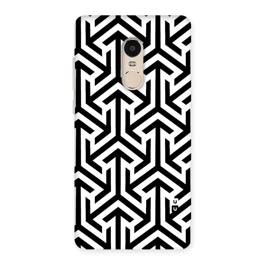 Abstract Triple Arrows Back Case for Xiaomi Redmi Note 4