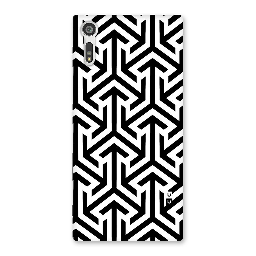 Abstract Triple Arrows Back Case for Xperia XZ