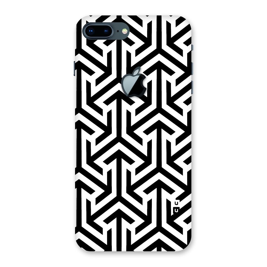 Abstract Triple Arrows Back Case for iPhone 7 Plus Apple Cut