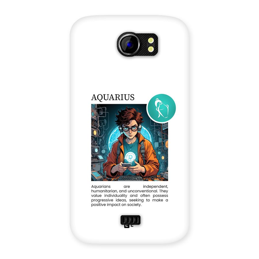 Admire Aquarius Back Case for Canvas 2 A110