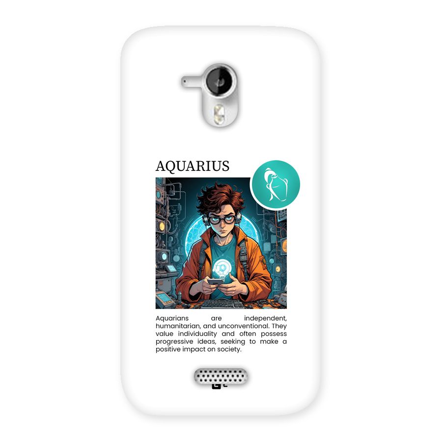 Admire Aquarius Back Case for Canvas HD A116