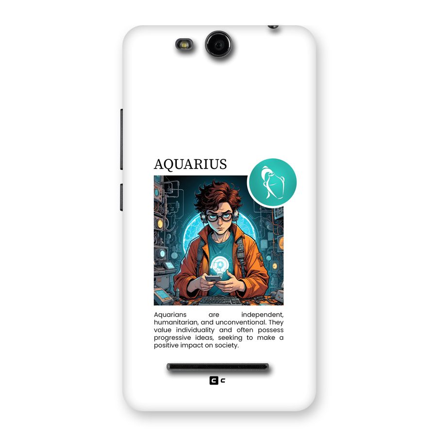 Admire Aquarius Back Case for Canvas Juice 3 Q392