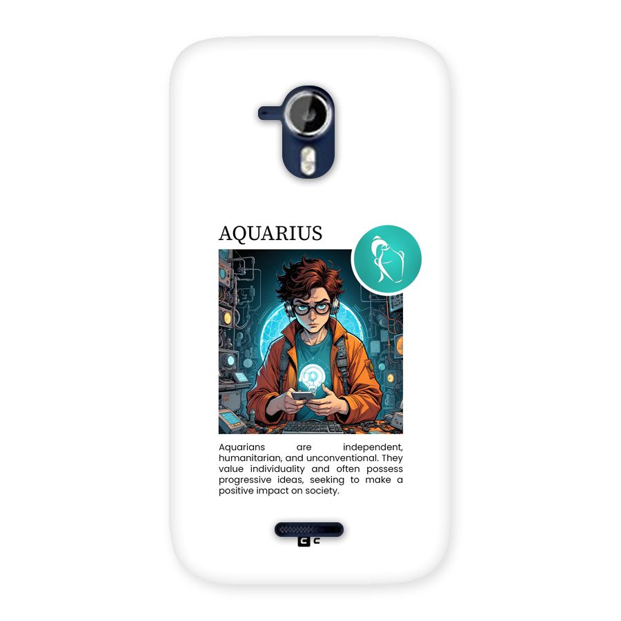 Admire Aquarius Back Case for Canvas Magnus A117