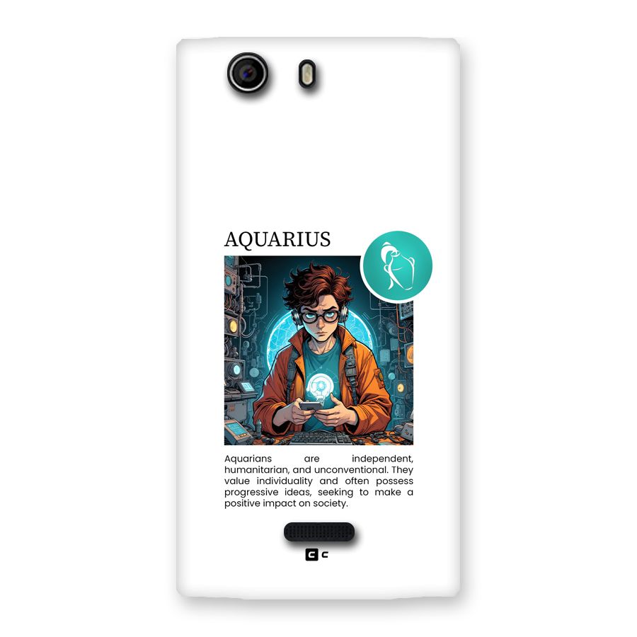 Admire Aquarius Back Case for Canvas Nitro 2 E311