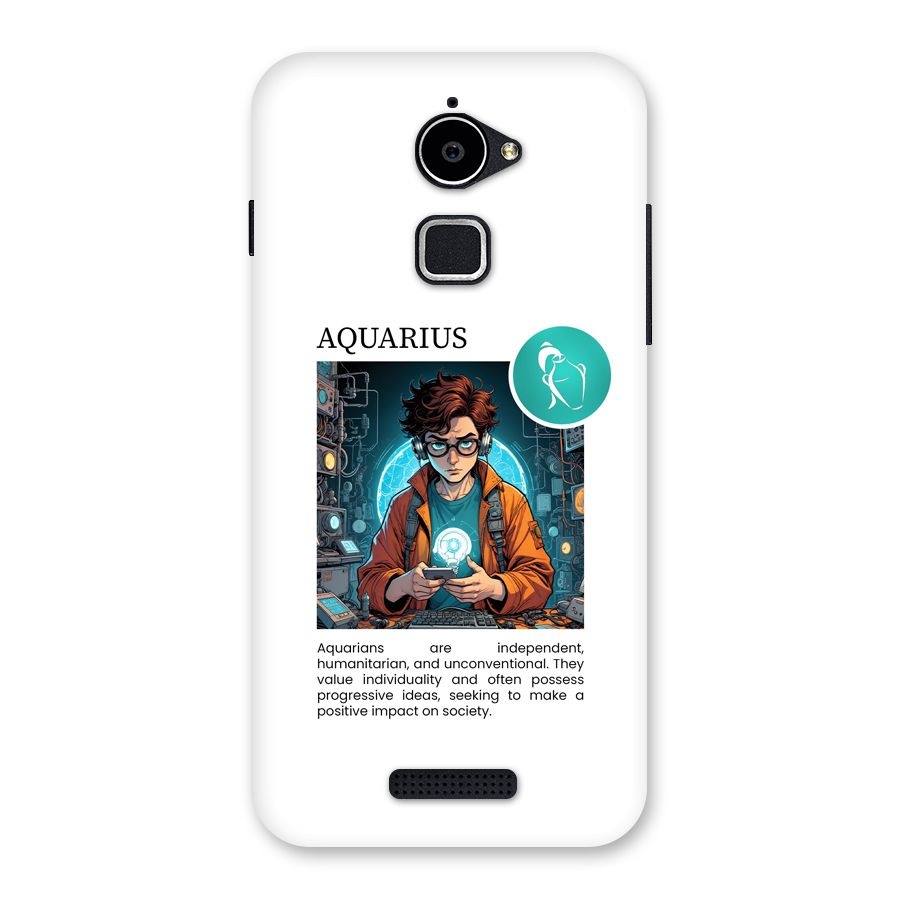 Admire Aquarius Back Case for Coolpad Note 3 Lite