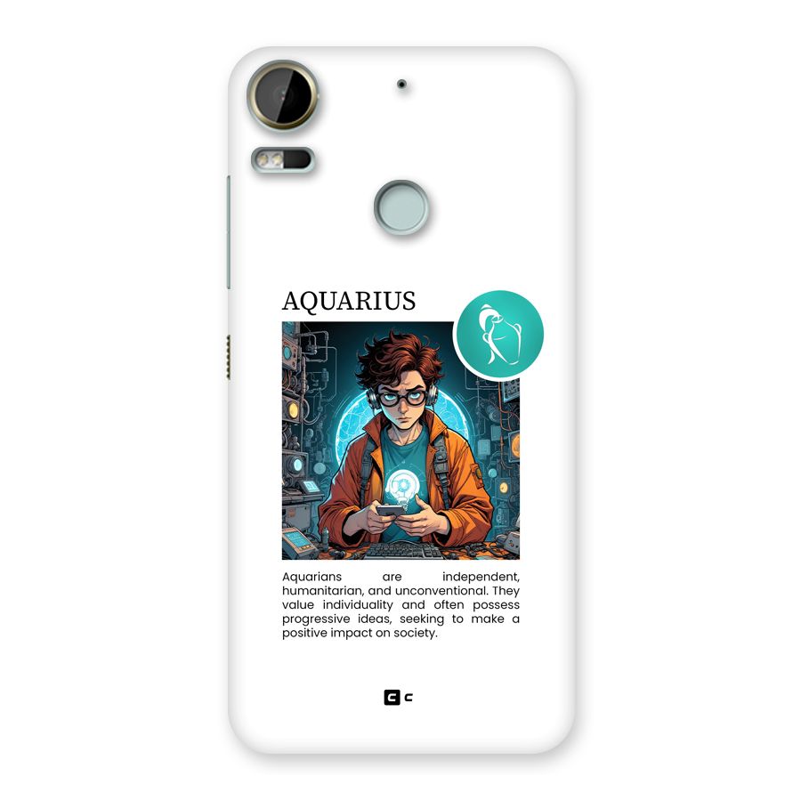 Admire Aquarius Back Case for Desire 10 Pro