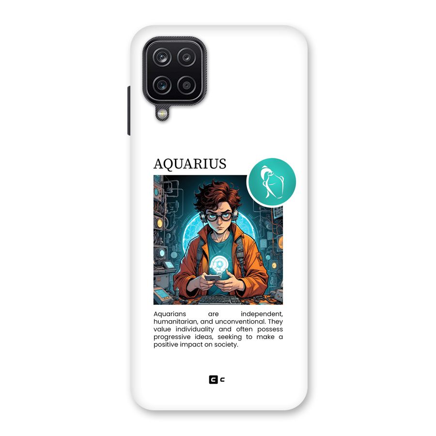 Admire Aquarius Back Case for Galaxy A12