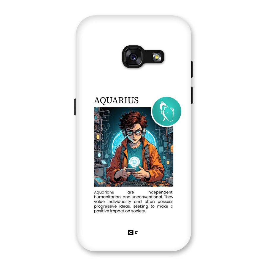 Admire Aquarius Back Case for Galaxy A3 (2017)