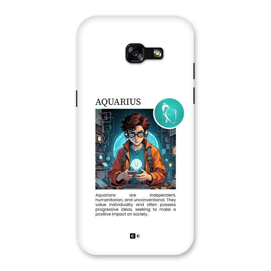 Admire Aquarius Back Case for Galaxy A5 2017