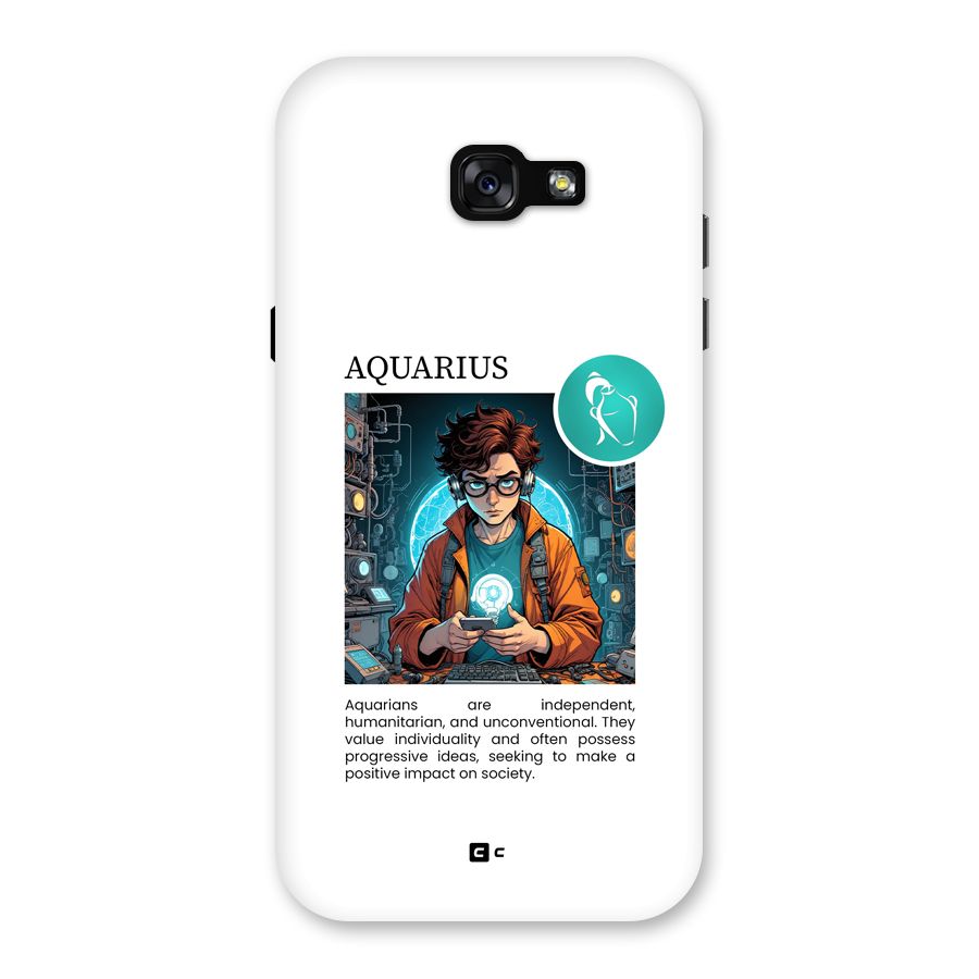 Admire Aquarius Back Case for Galaxy A7 (2017)