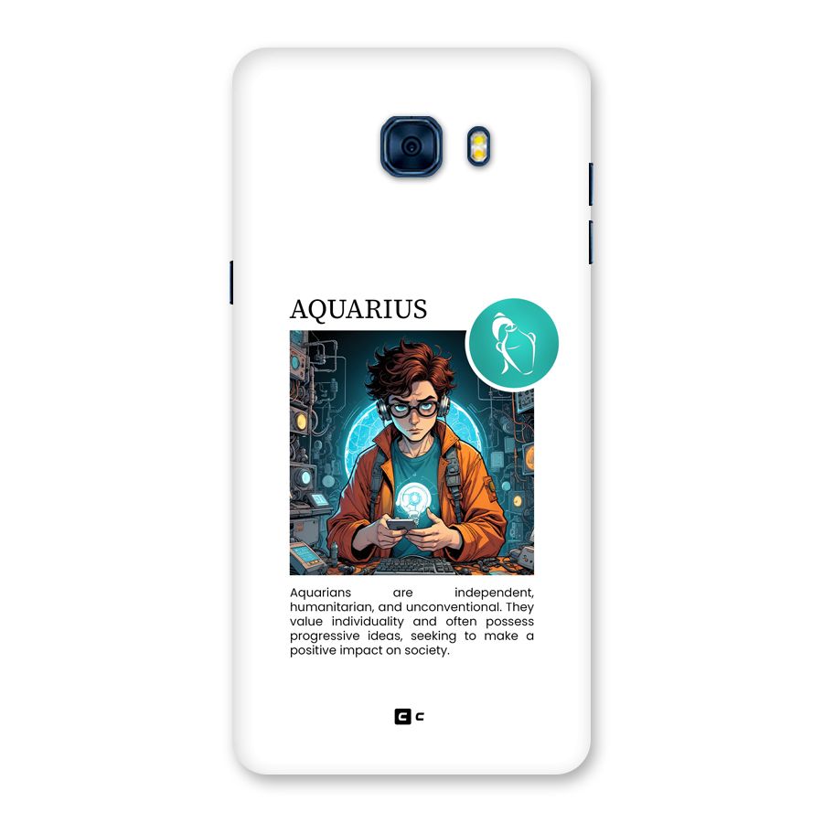 Admire Aquarius Back Case for Galaxy C7 Pro