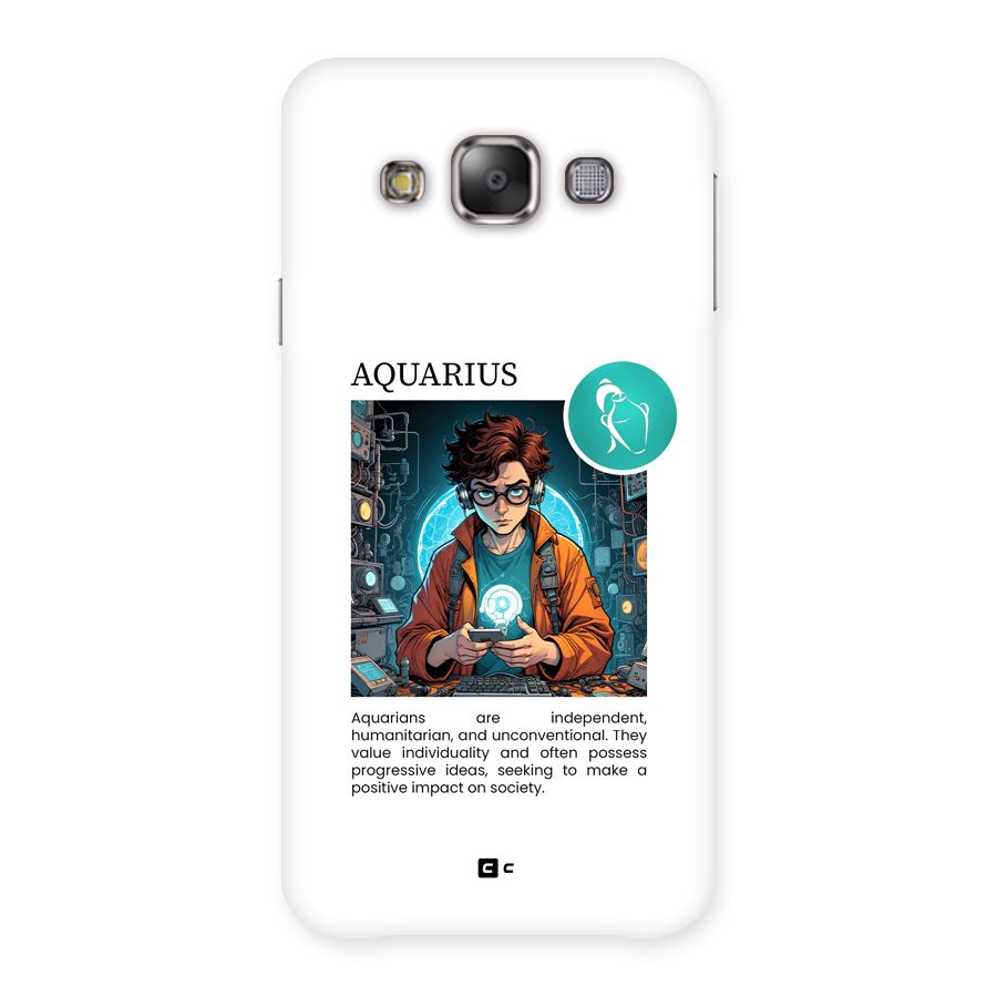 Admire Aquarius Back Case for Galaxy E7
