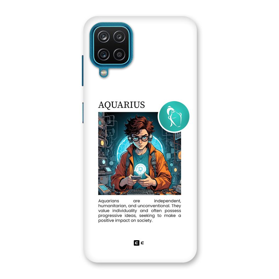 Admire Aquarius Back Case for Galaxy F12