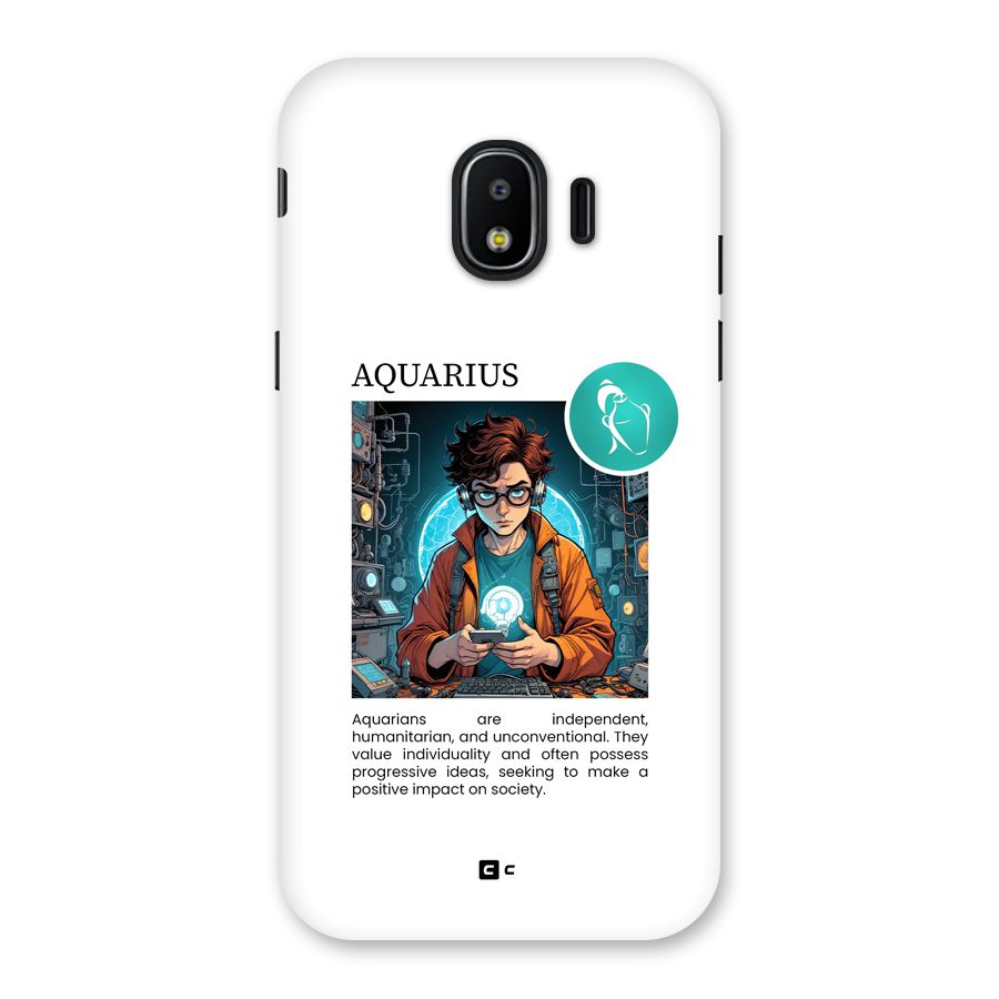 Admire Aquarius Back Case for Galaxy J2 Pro 2018