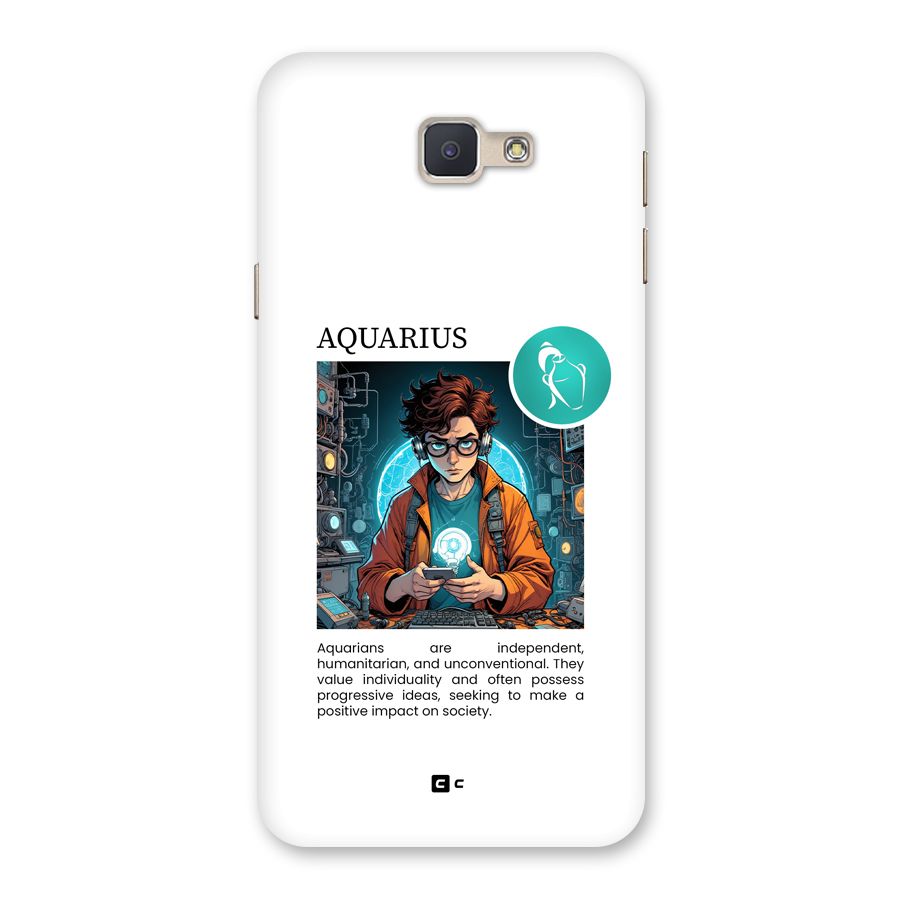Admire Aquarius Back Case for Galaxy J5 Prime