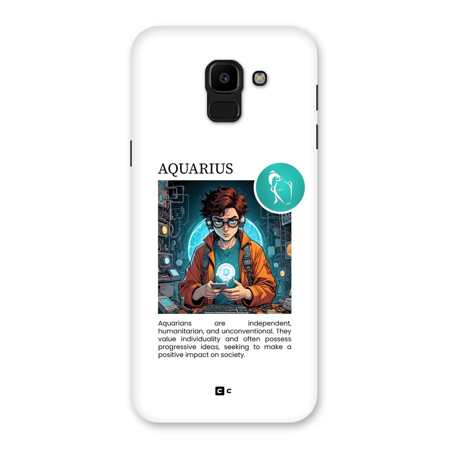 Admire Aquarius Back Case for Galaxy J6