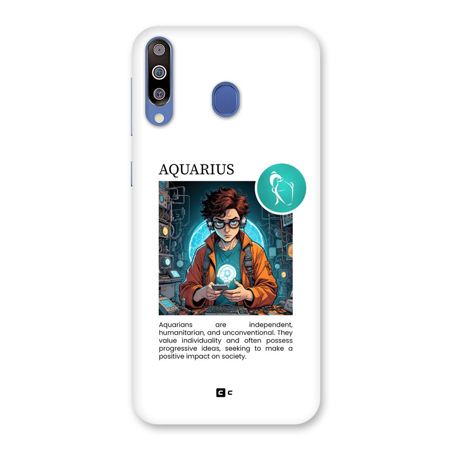 Admire Aquarius Back Case for Galaxy M30