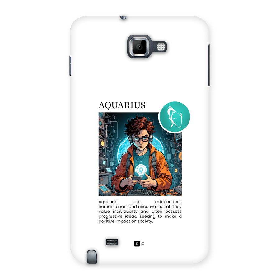 Admire Aquarius Back Case for Galaxy Note