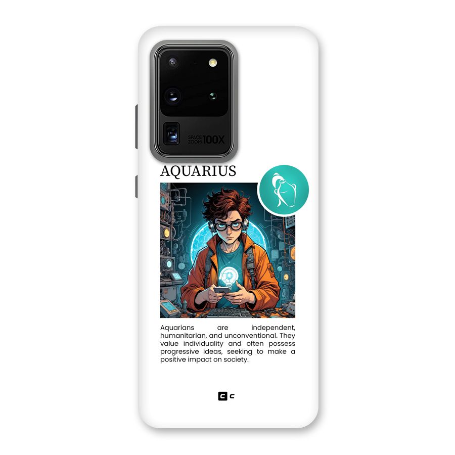 Admire Aquarius Back Case for Galaxy S20 Ultra