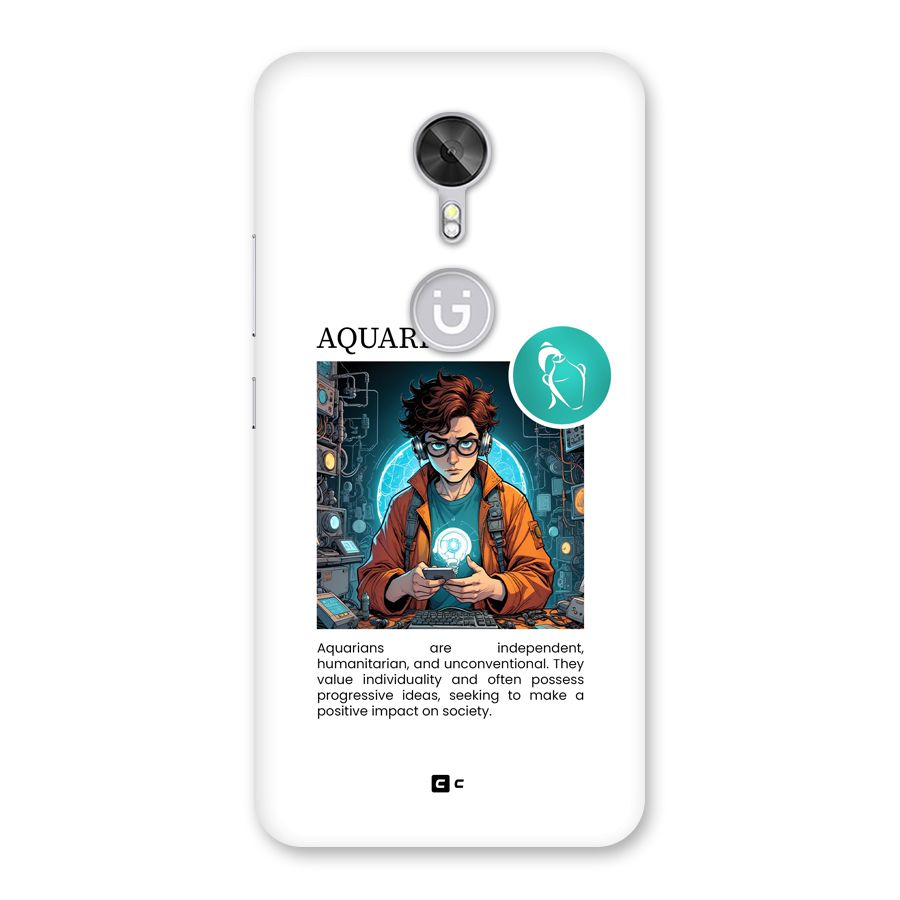Admire Aquarius Back Case for Gionee A1