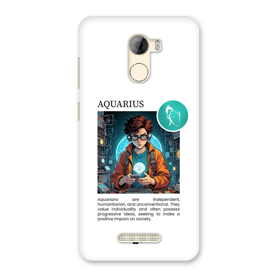 Admire Aquarius Back Case for Gionee A1 LIte