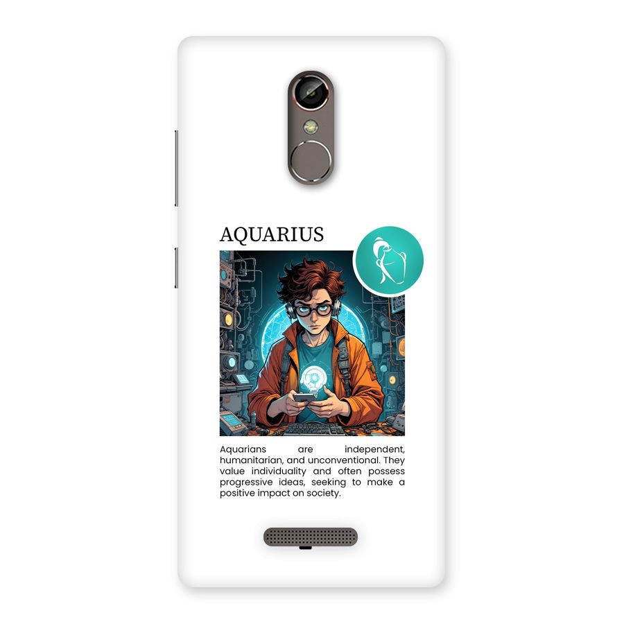 Admire Aquarius Back Case for Gionee S6s