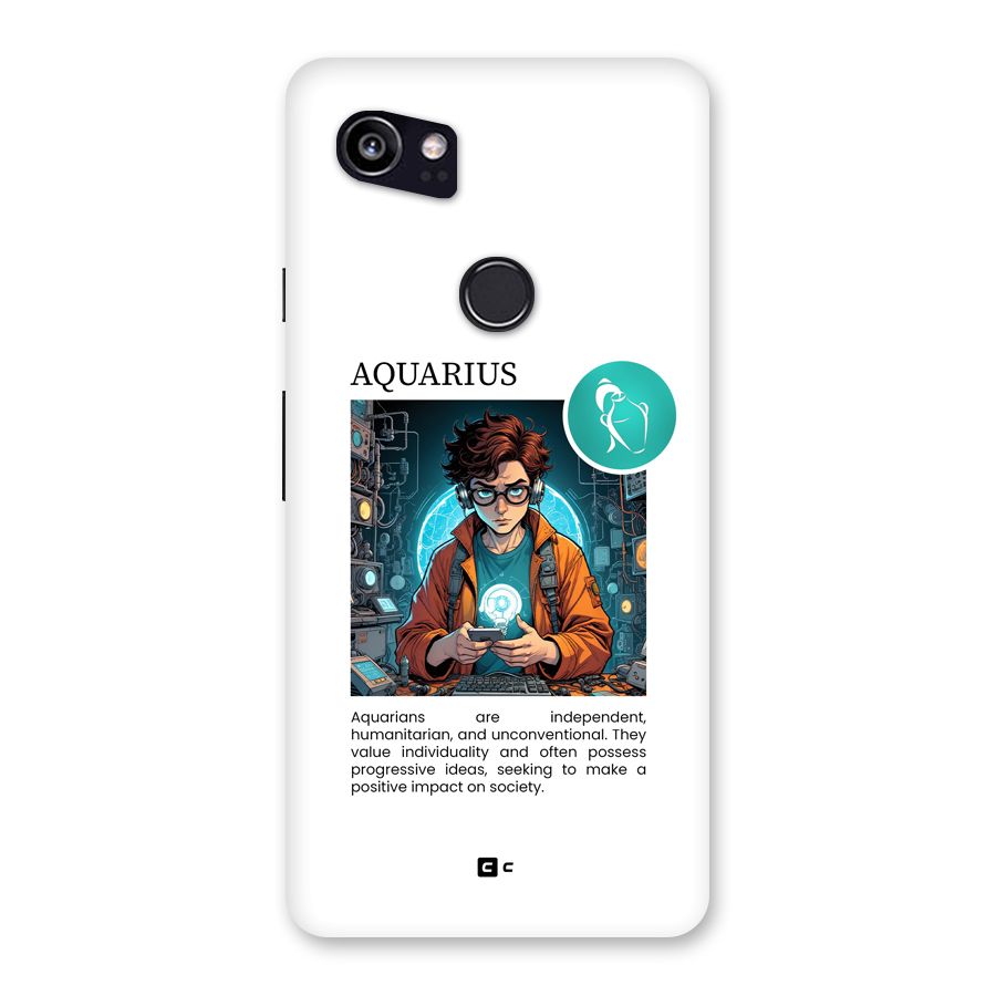 Admire Aquarius Back Case for Google Pixel 2 XL