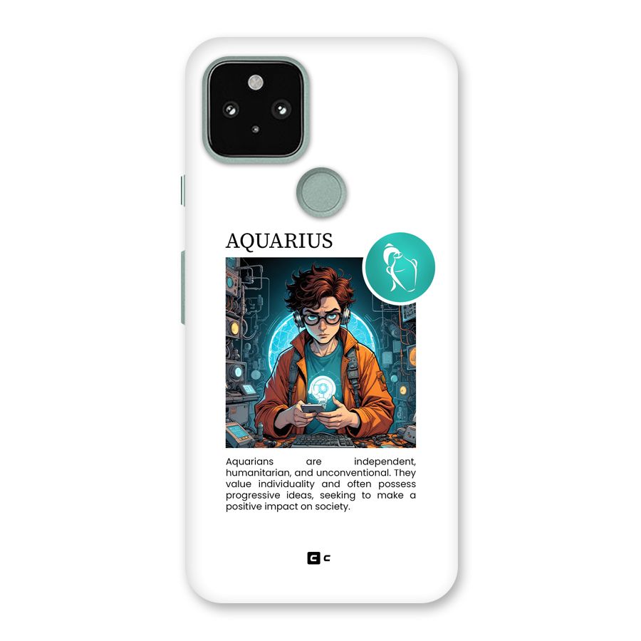 Admire Aquarius Back Case for Google Pixel 5