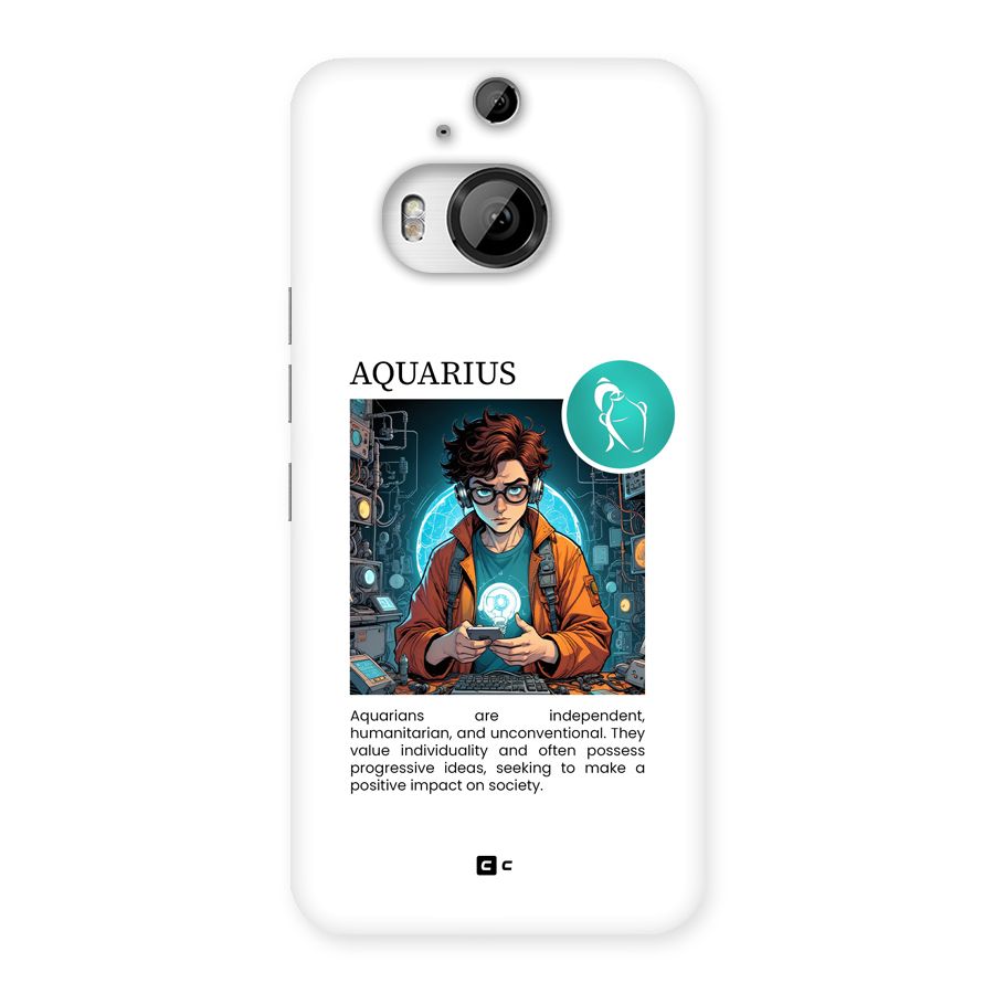 Admire Aquarius Back Case for HTC One M9 Plus