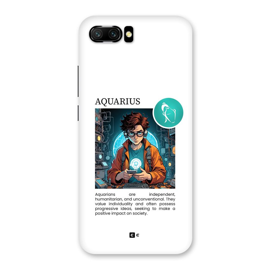 Admire Aquarius Back Case for Honor 10