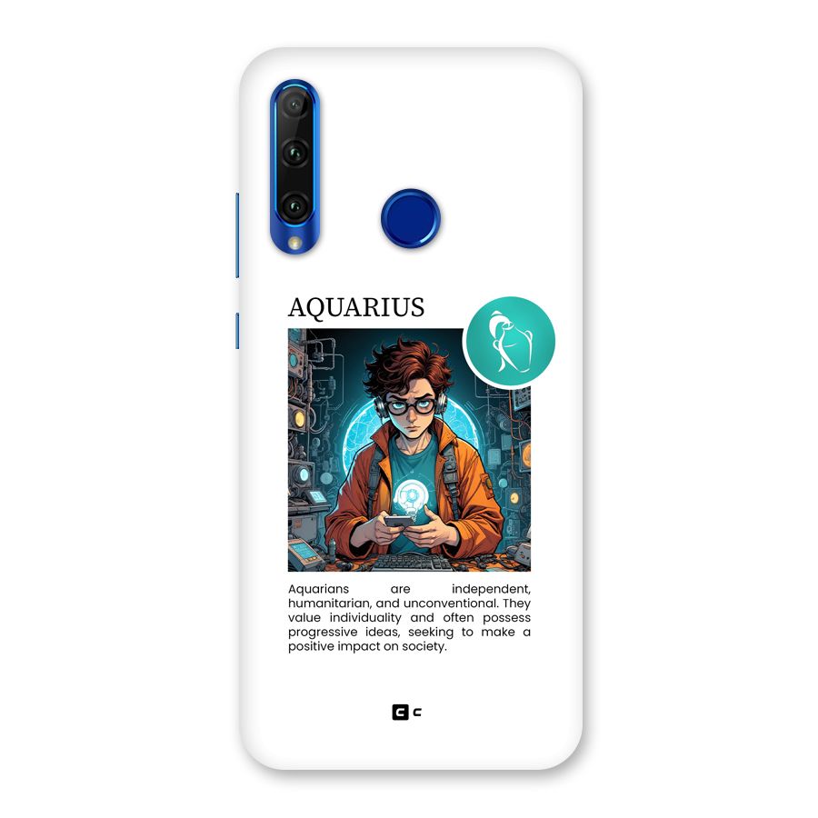 Admire Aquarius Back Case for Honor 20i