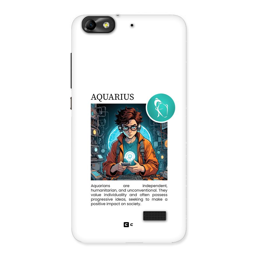 Admire Aquarius Back Case for Honor 4C