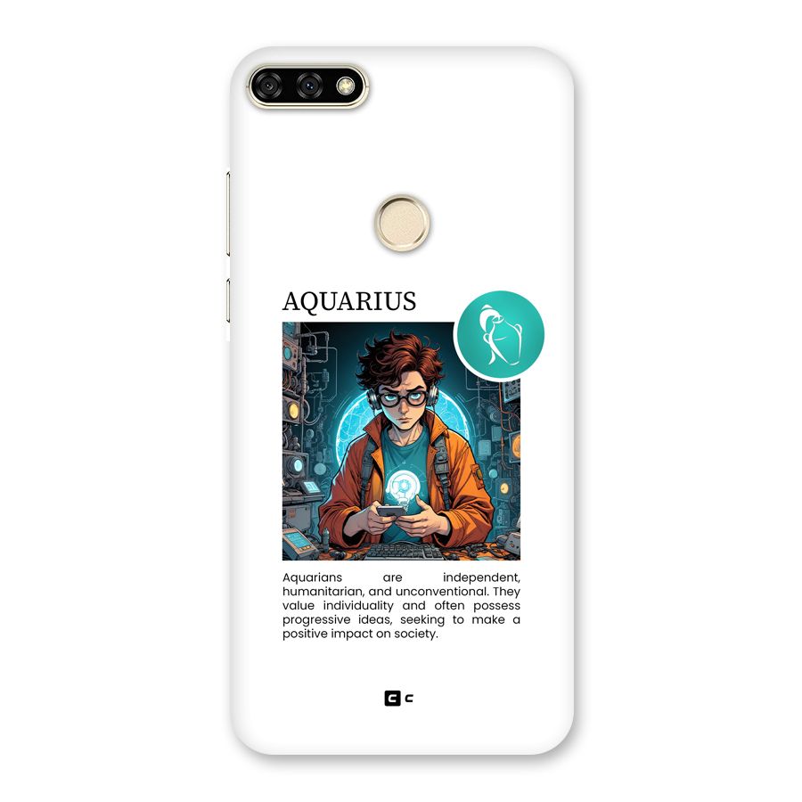Admire Aquarius Back Case for Honor 7A