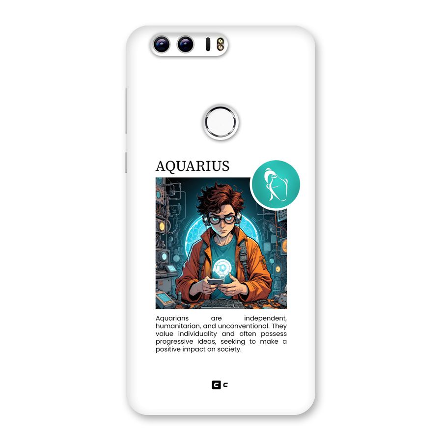 Admire Aquarius Back Case for Honor 8