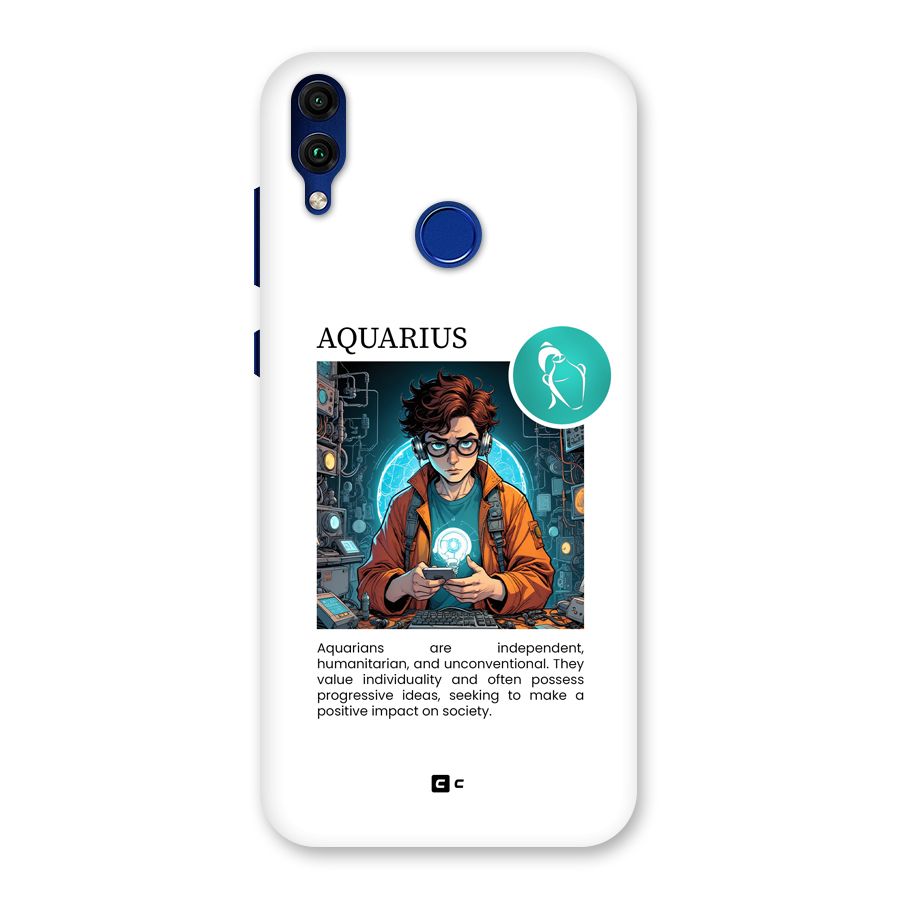 Admire Aquarius Back Case for Honor 8C