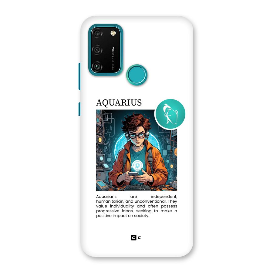 Admire Aquarius Back Case for Honor 9A
