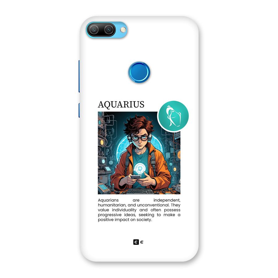 Admire Aquarius Back Case for Honor 9N