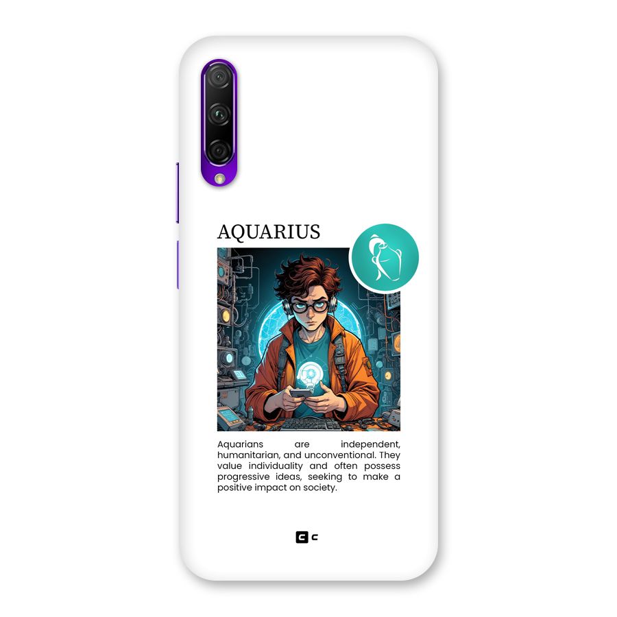 Admire Aquarius Back Case for Honor 9X Pro