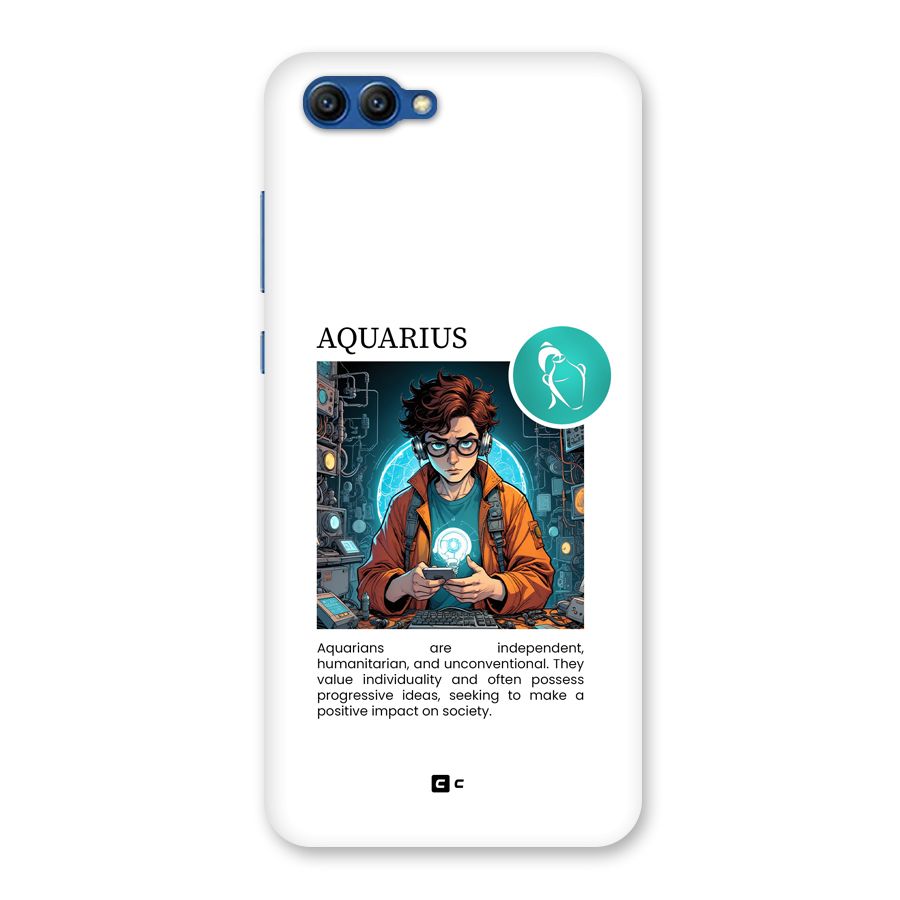 Admire Aquarius Back Case for Honor View 10