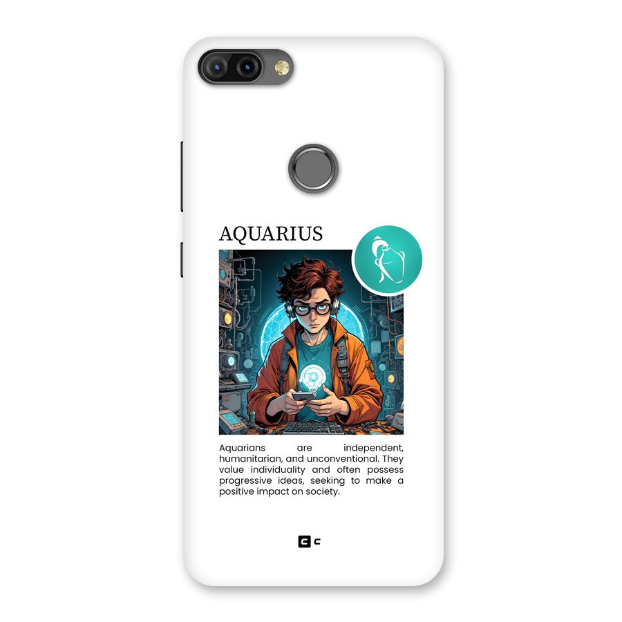 Admire Aquarius Back Case for Infinix Hot 6 Pro