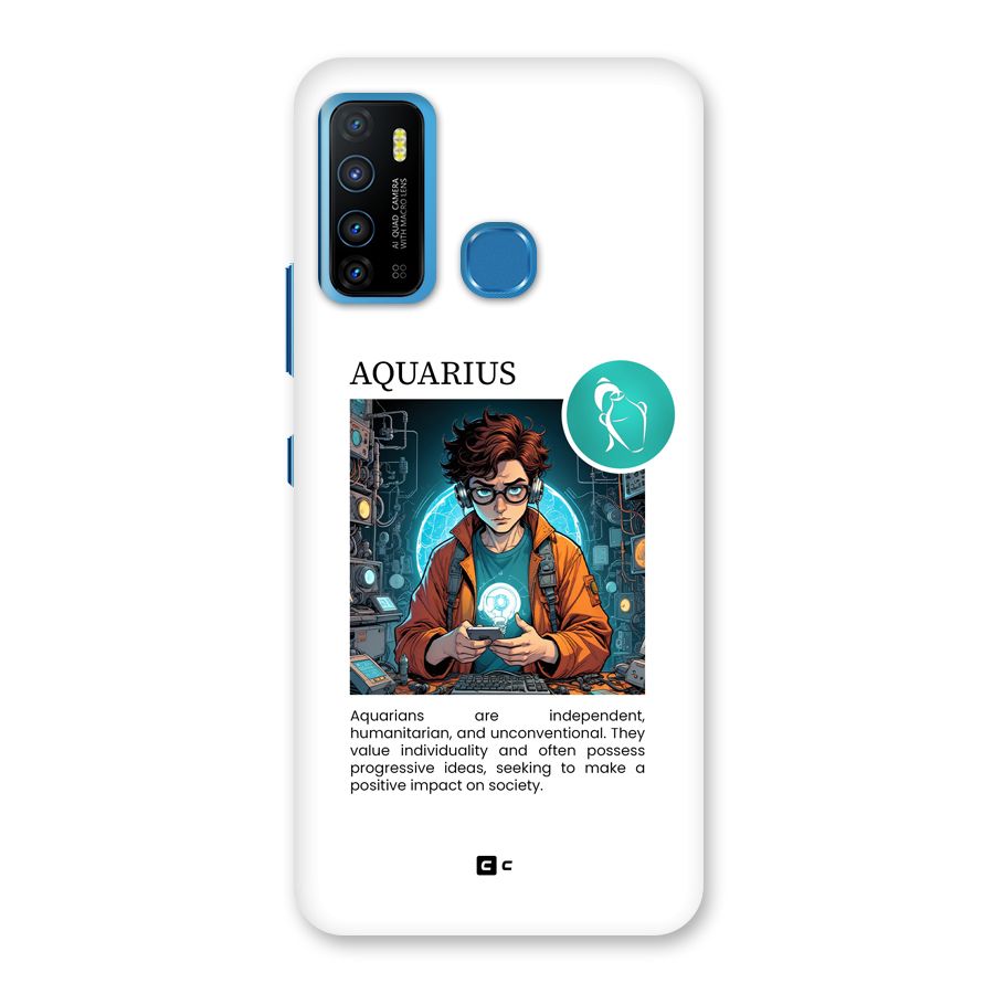 Admire Aquarius Back Case for Infinix Hot 9