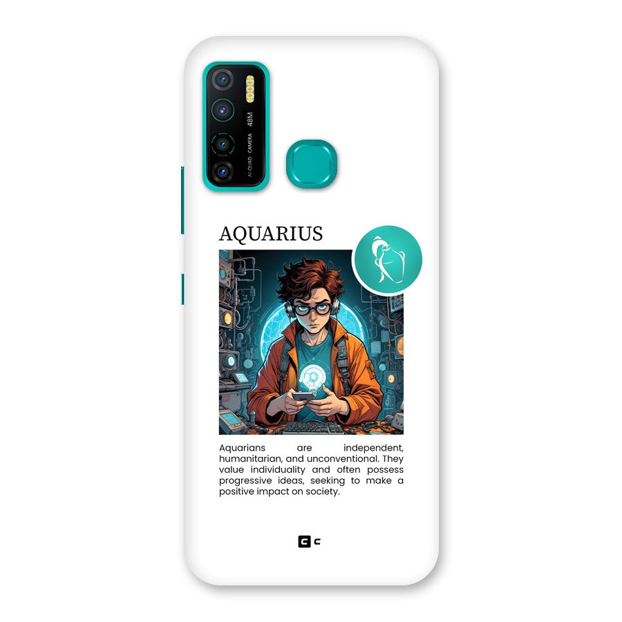 Admire Aquarius Back Case for Infinix Hot 9 Pro