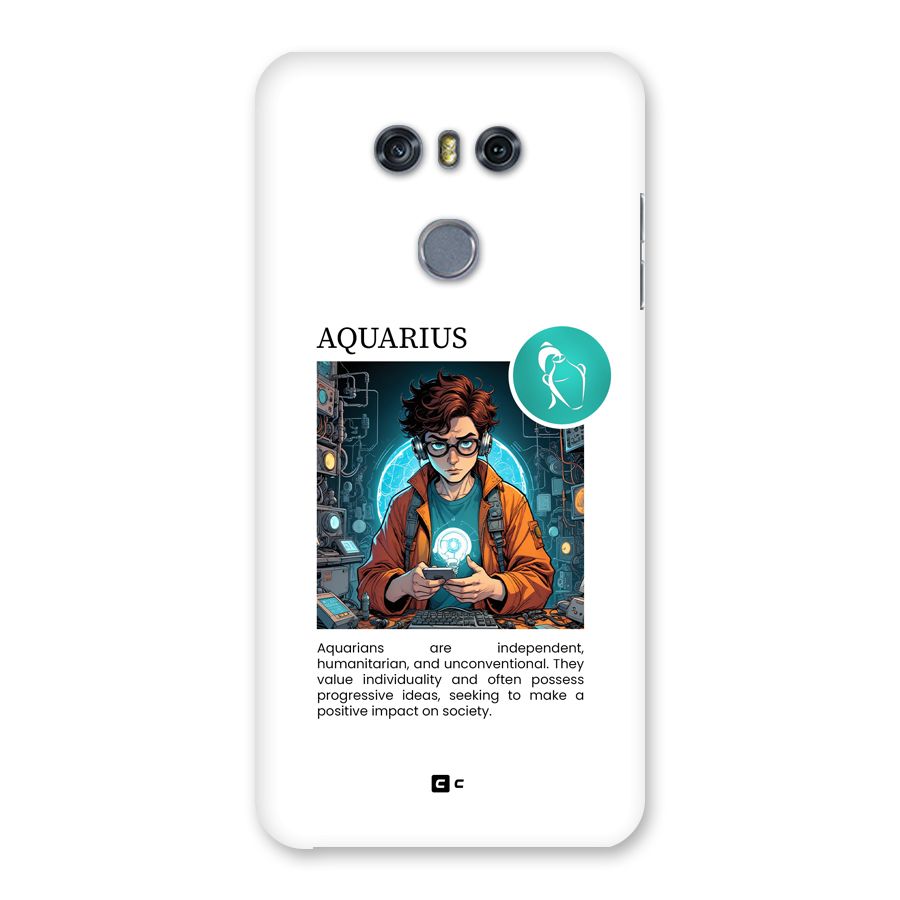 Admire Aquarius Back Case for LG G6