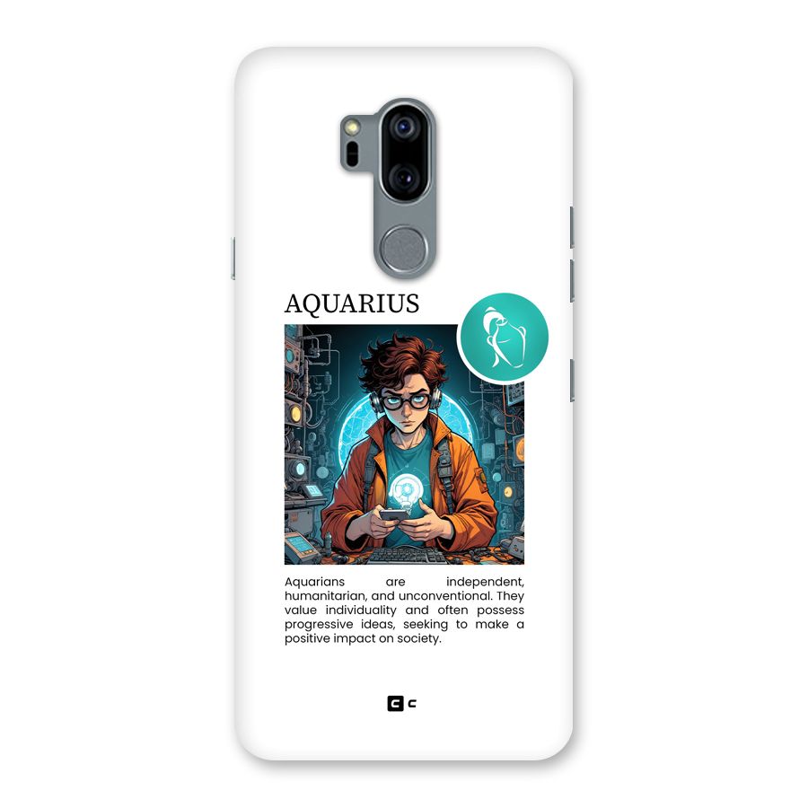 Admire Aquarius Back Case for LG G7